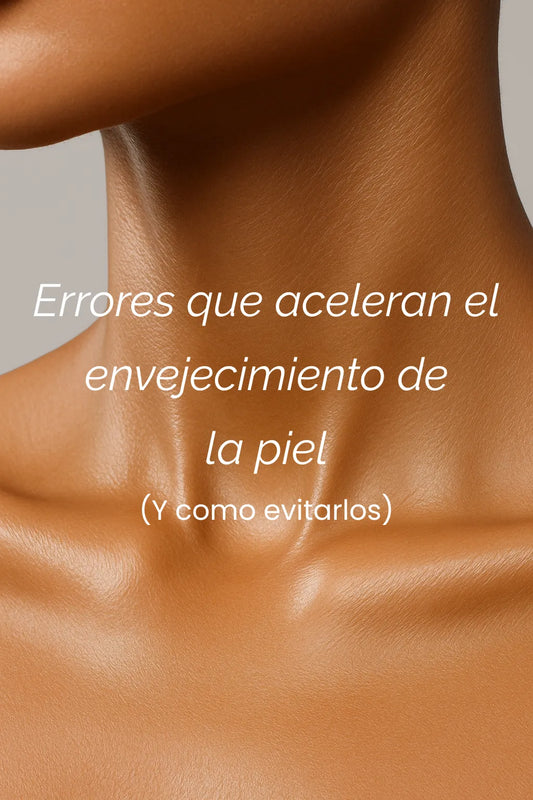 E-book: Errores Que Aceleran El Envejecimiento De La Piel